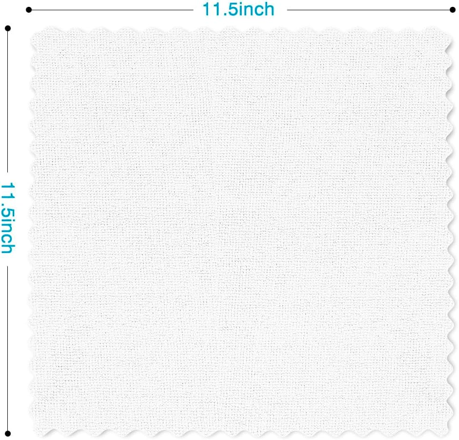 Orighty Cleaning Cloths Bulk, 200 Pack Shop Rags Reusable, Multi-Purpose Shop Towels for Cars, Microfiber Cleaning Rags for Automotive, Mechanic, Kitchen, Lint Free Towels 11.5’’ x 11.5’’, White