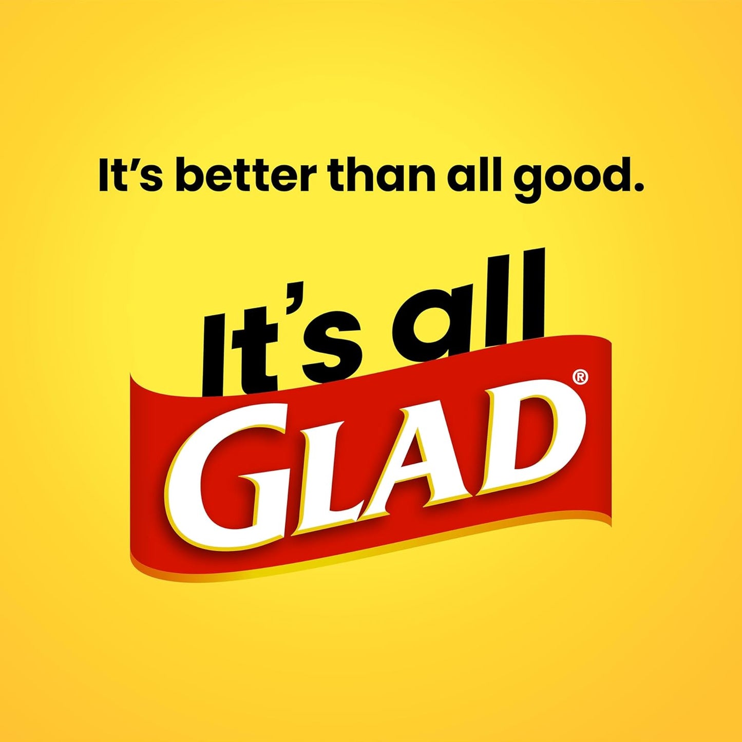 Glad Trash Bags, ForceFlex Tall Kitchen Drawstring Garbage Bags, 13 Gal, Fragrance Free, 80 Ct, Package May Vary| (Pack of 3)