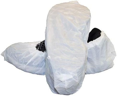 CleanPro® Disposable Polyethylene Shoe Covers (Pack of 300) (Extra Large, White)