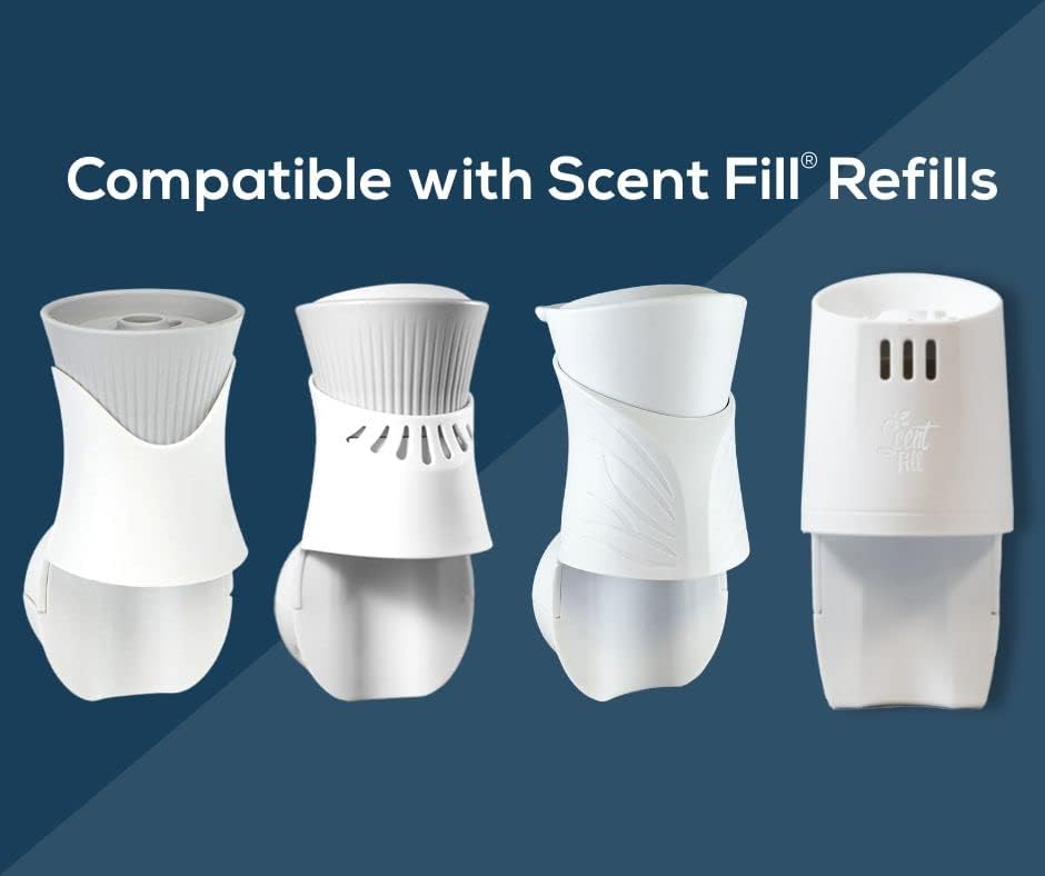 Scent Fill 100% Natural Palo Santo Plug in Air Freshener, Scented Oil Refills, 3 Refills