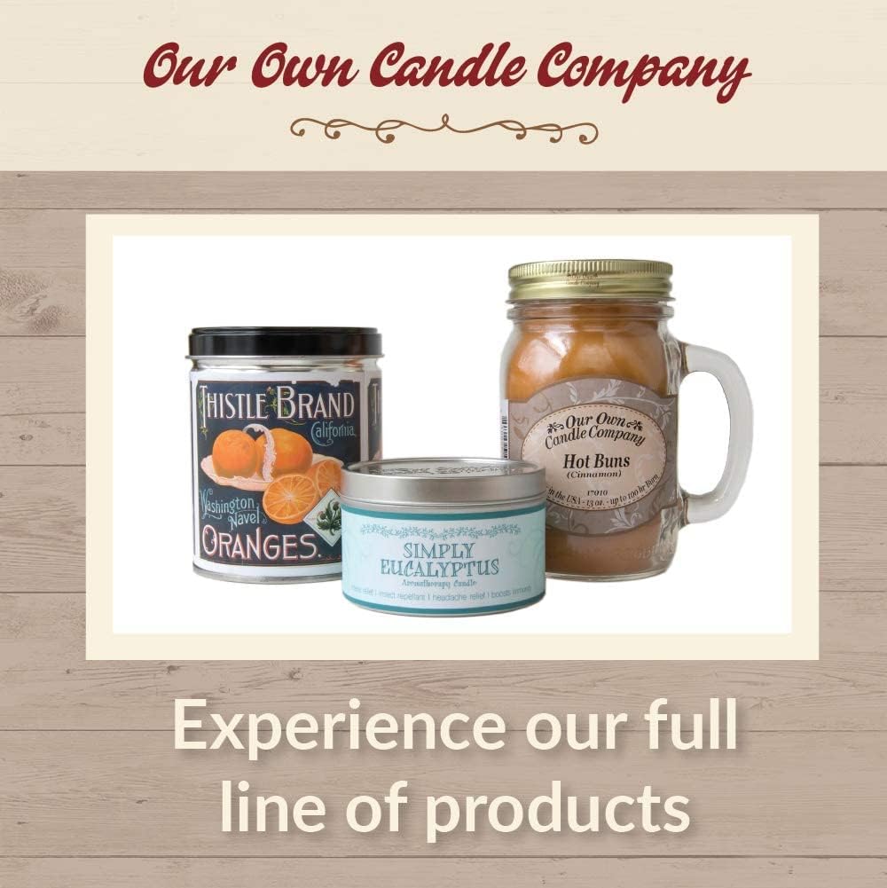 Our Own Candle Company Premium Wax Melt, Orange Creamsicle, 6 Cubes, 2.4 oz (4 Pack)