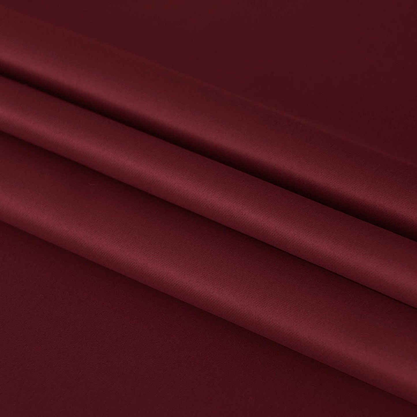 DWCN French Door Curtain - Rod Pocket Thermal Blackout Panel for Glass Window, Christmas, Kitchen and Patio - Privacy, 25 X 40 Inch, 1 Panel With Tieback, Burgundy