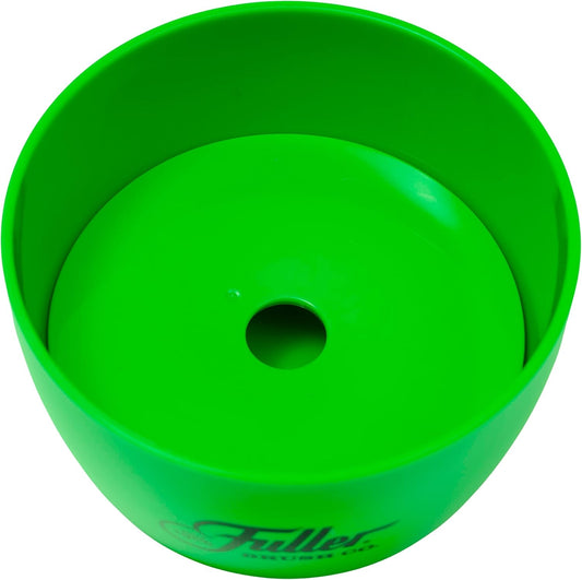 Fuller Brush Handy Holder with Drain Rack – Small Sink Caddy for Organizing Cleaning Sponges & Tools – Removable Drain Tray, Dishwasher Safe – Green