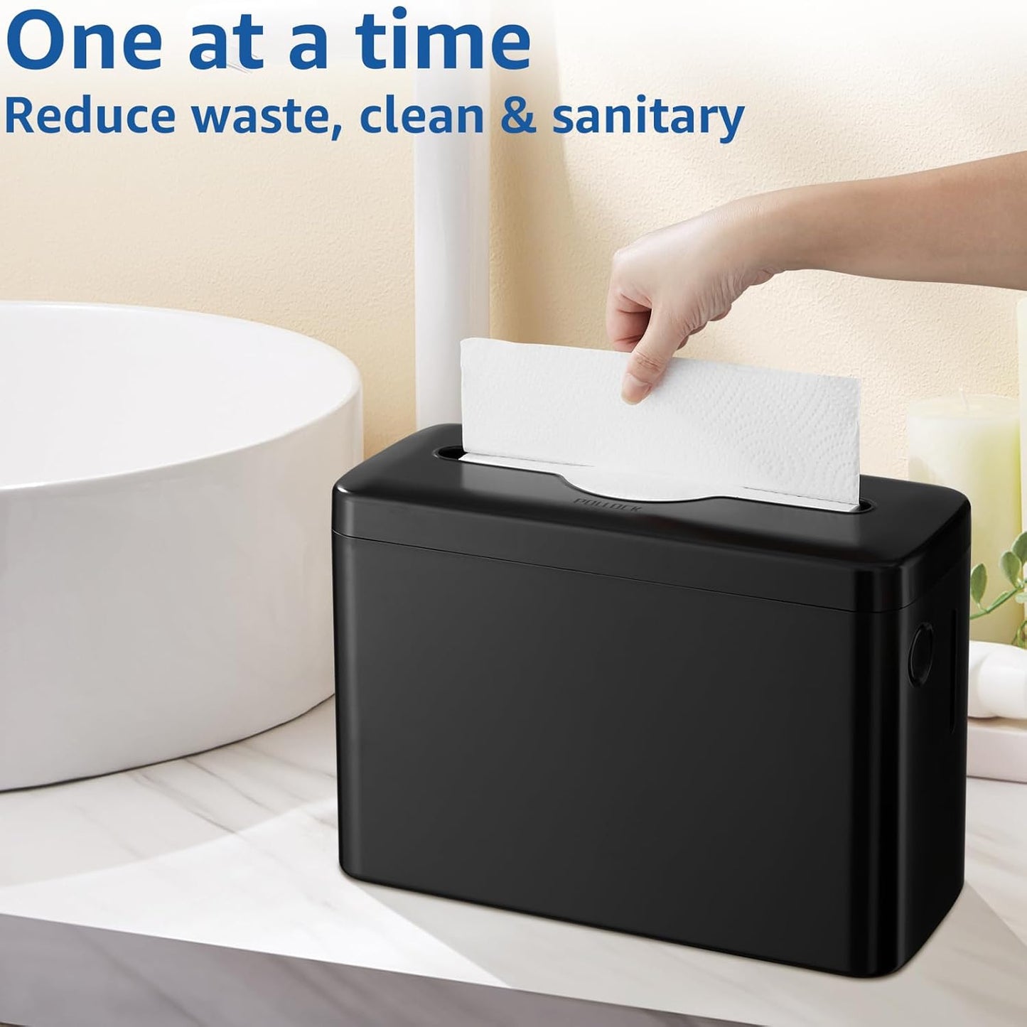 Paper Towel Dispenser Countertop, Multifold Trifold Paper Towel Holder, Hand Towel Dispenser, Commercial Paper Towel Dispenser,Paper Towel Holder for Home Kitchen Restaurant