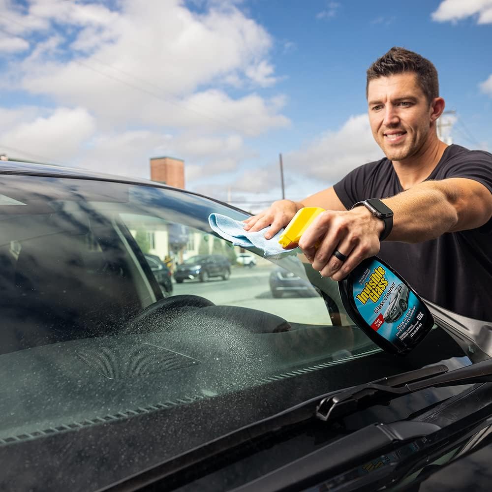 Invisible Glass 92163-4PK Premium Glass and Window Cleaner for Auto and Home Cleans Glass, Windows, Windshields, and More, Streak-Free, Ammonia-Free, Tint-Safe, 16 fl oz (Pack of 4)