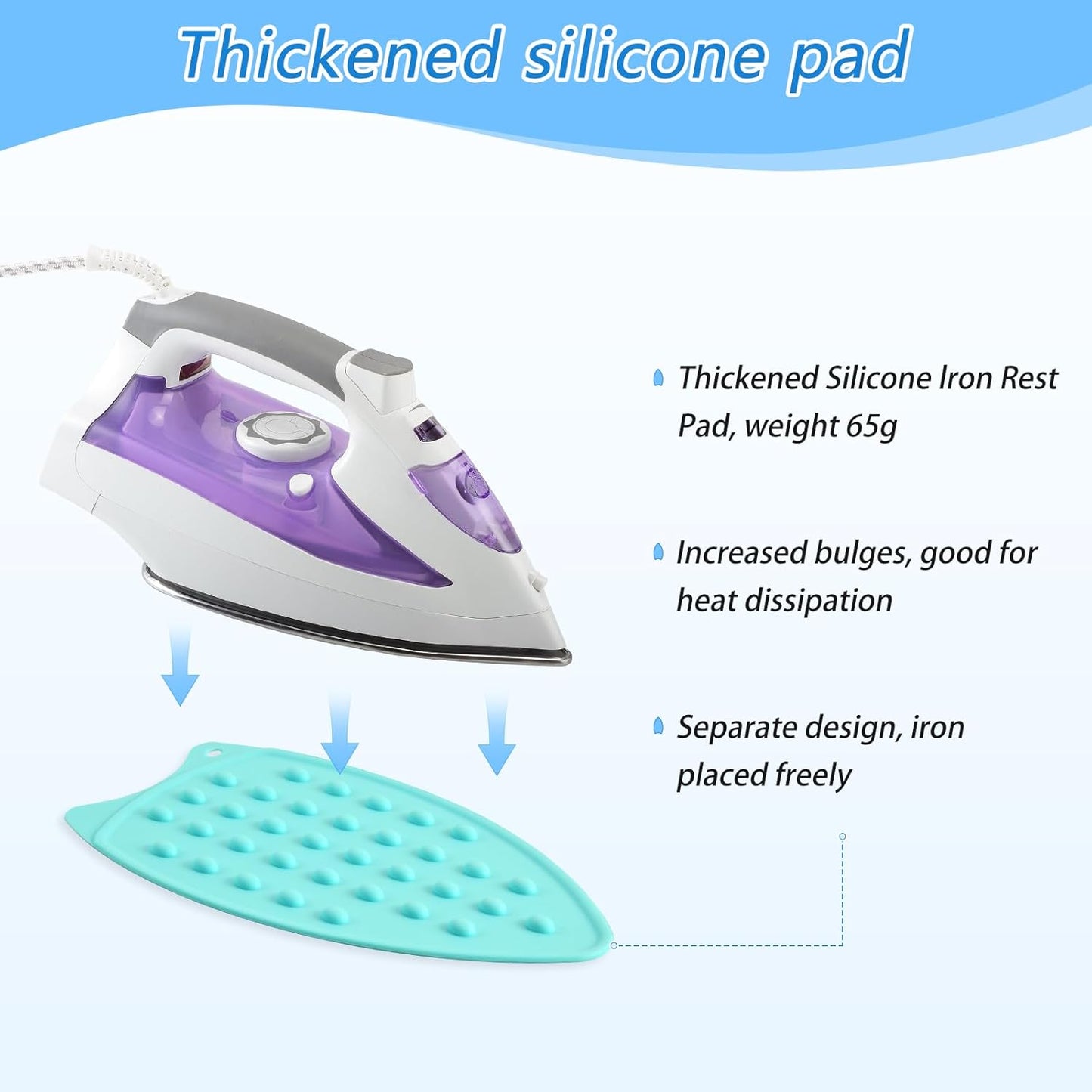 Golden Stars and Dots Ironing Mat for Table top Portable Ironing Pad Blanket for Washer Dryer Countertop Travel