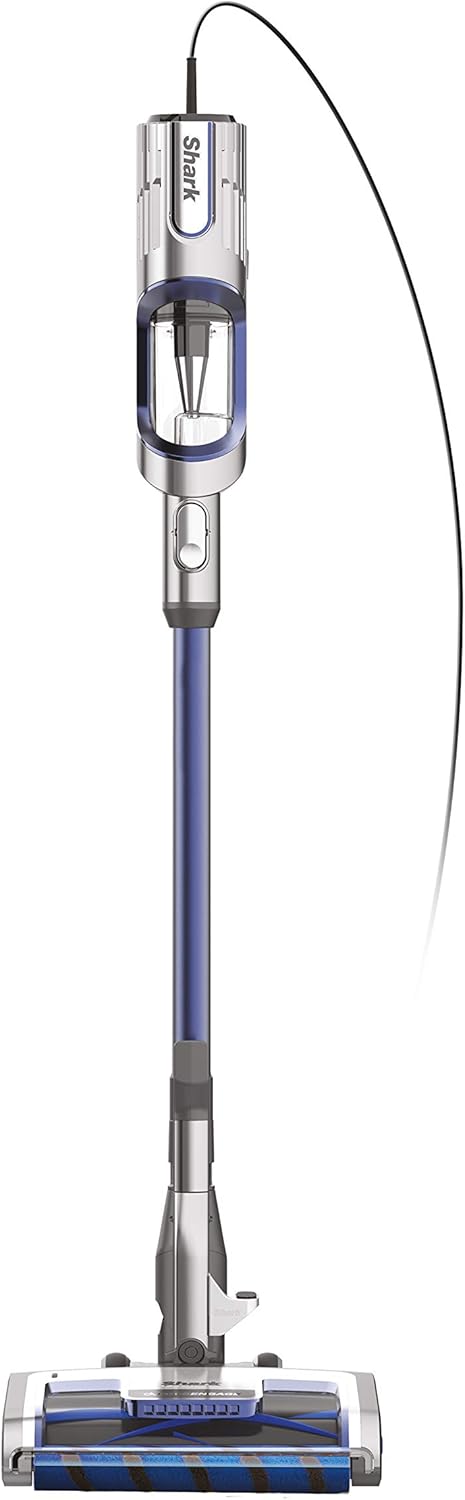 Shark | Corded Stick Vacuum Cleaner | Vertex Ultralight | Removable Handheld Vacuum | Pet Hair Vacuum for Carpet and Hard Floor | Powerful Suction | No Hair Wrap | 3 Attachments Included | HZ2002