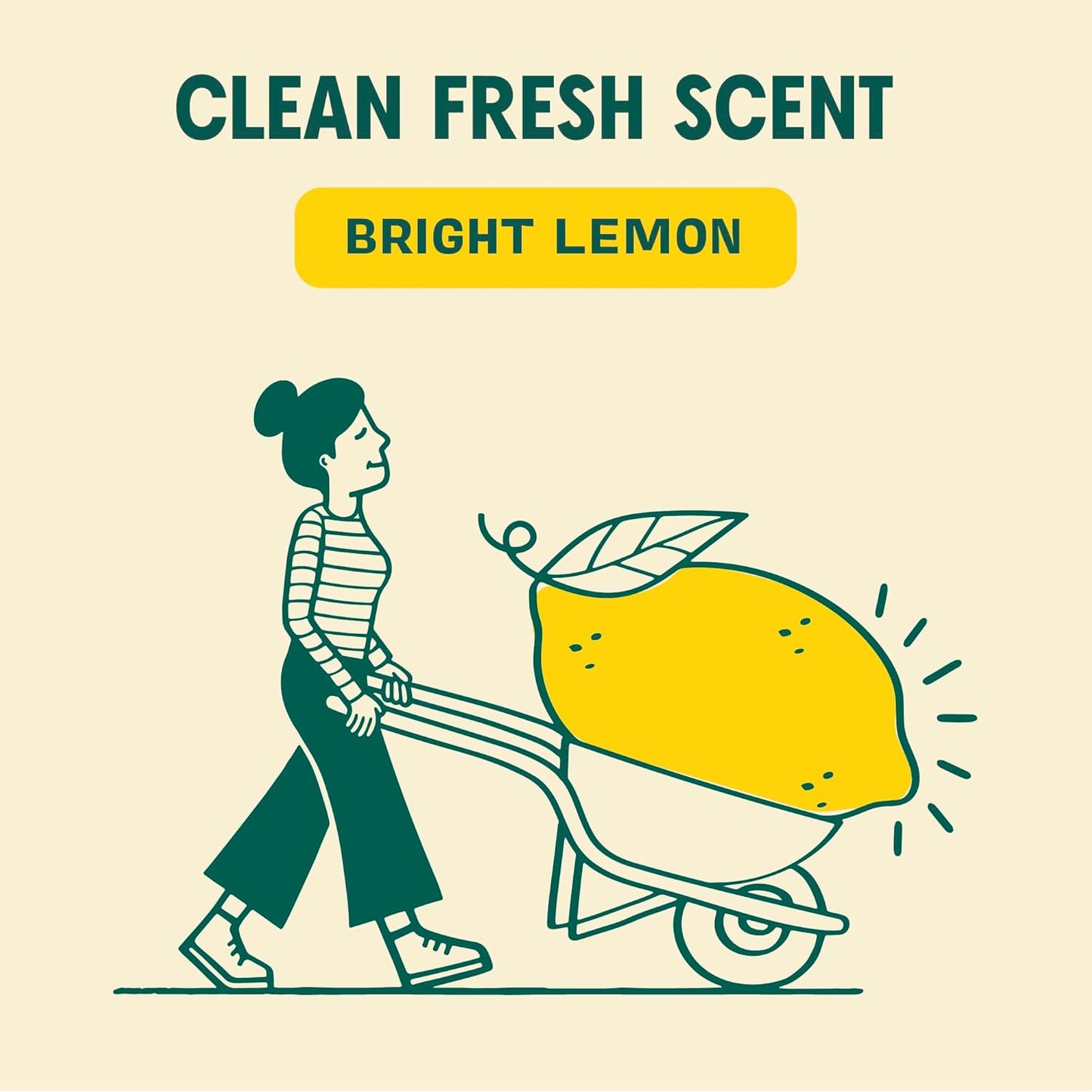 Aunt Fannie's Ultra Concentrated Floor Cleaner Vinegar Wash, Multi-Surface Solution For Mopping, Makes 16 Gallons, Bright Lemon Scent, 32 oz. (Pack of 3)