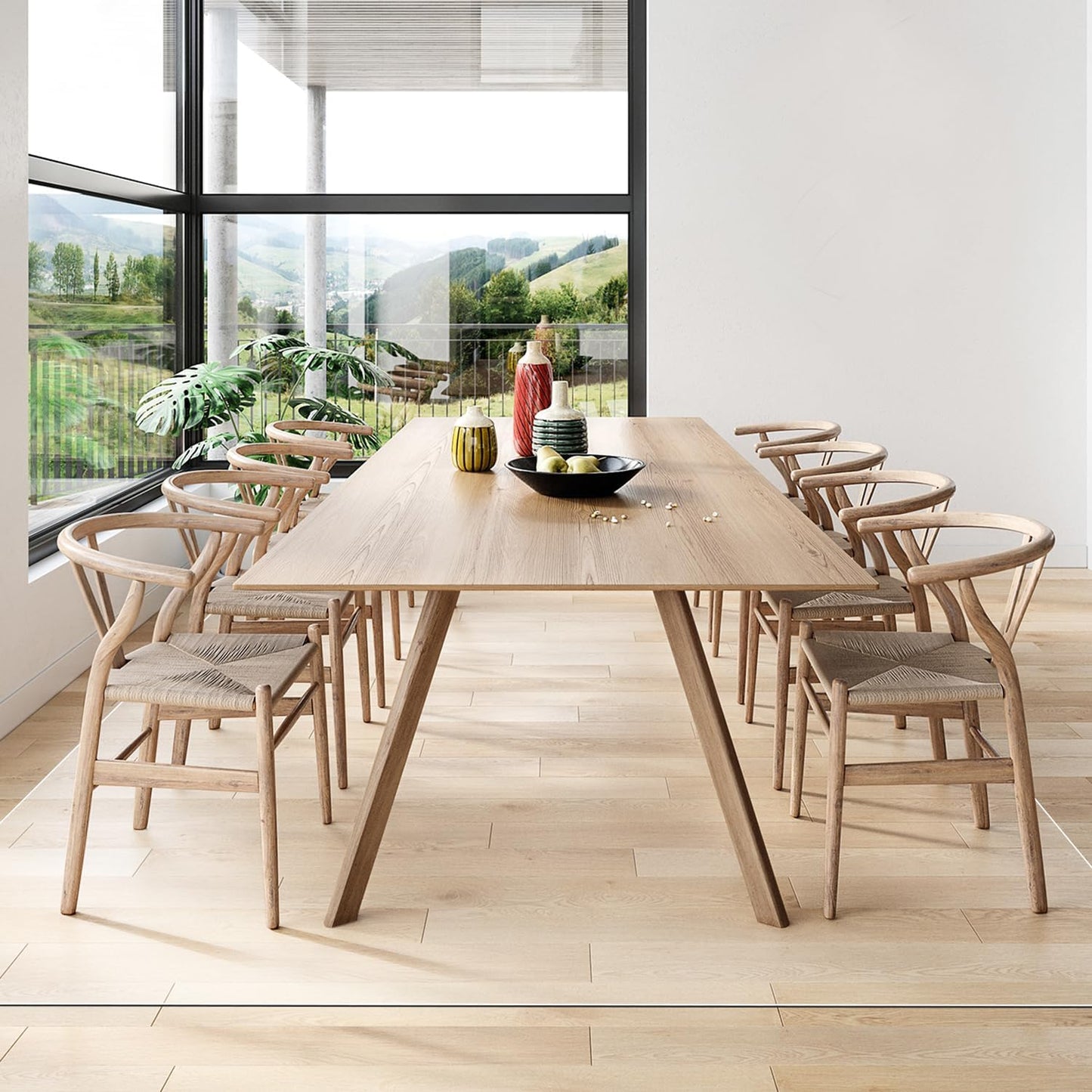 Area Mat for Hard Floor, 6'×9' Transparent PVC Area Rug for Home, Waterproof No Smell Protector for Dining Room, Large Durable Mats for Rolling Chair, Kitchen, Living Room, High Traffic Area