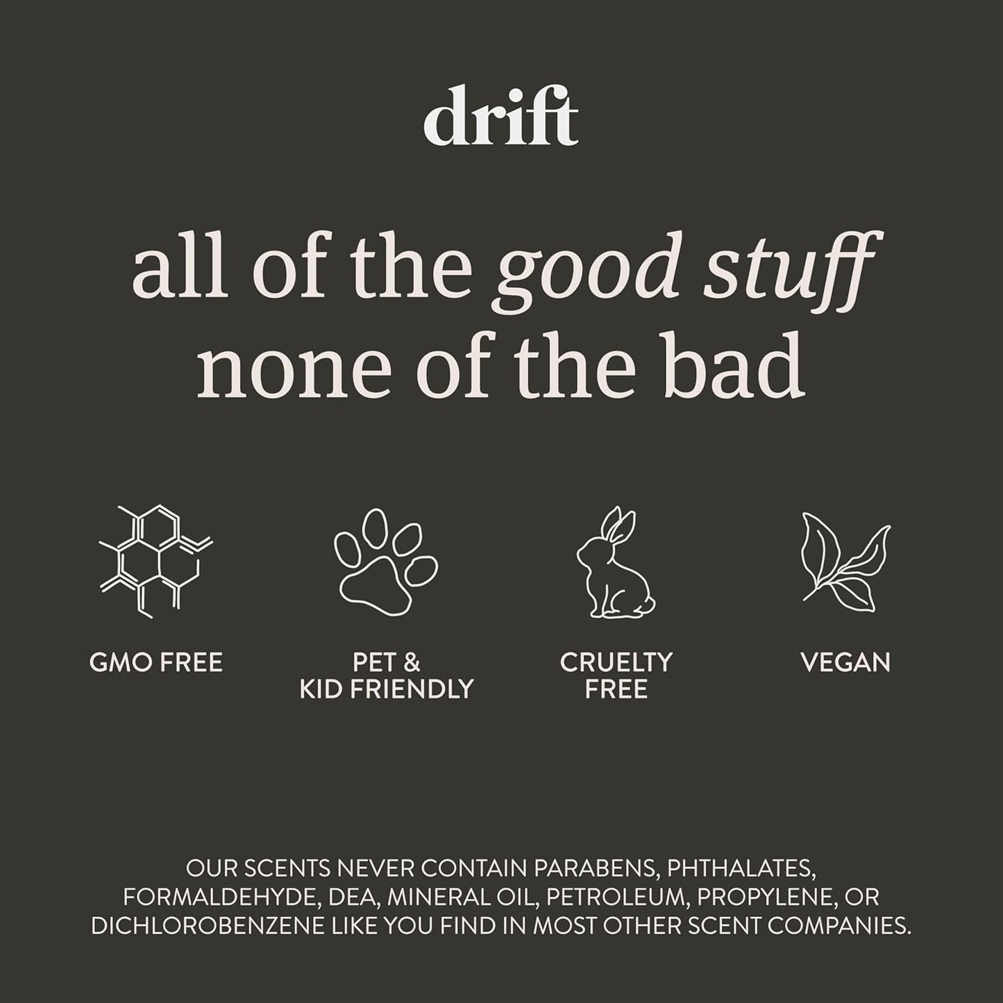 Drift Car Air Freshener - Stone Air Freshener Car Odor Eliminator - Long Lasting Scent - Auto Accessories - Metal Clip - Essential Oils - Clean Ingredients - Cabana Scent Starter Kit