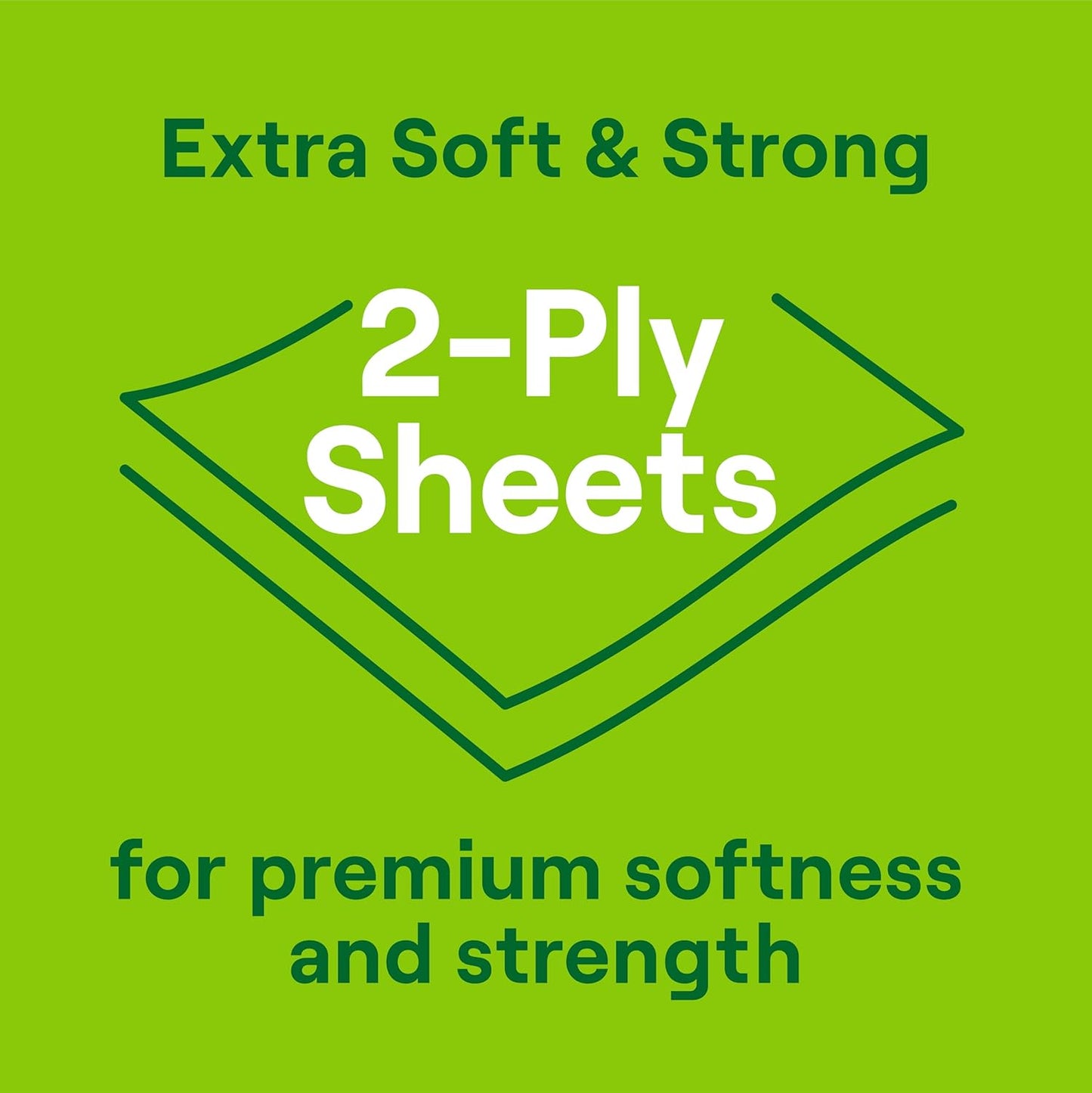 Seventh Generation Toilet Paper Recycled Bath Tissue 4-Pack 100% Recycled Paper 2-ply without Chlorine Bleach 12 Rolls