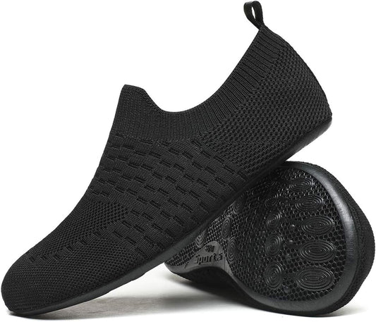 Adult Indoor House Slippers Socks Lightweight Non Slip Grip House Home Shoes for Women Men