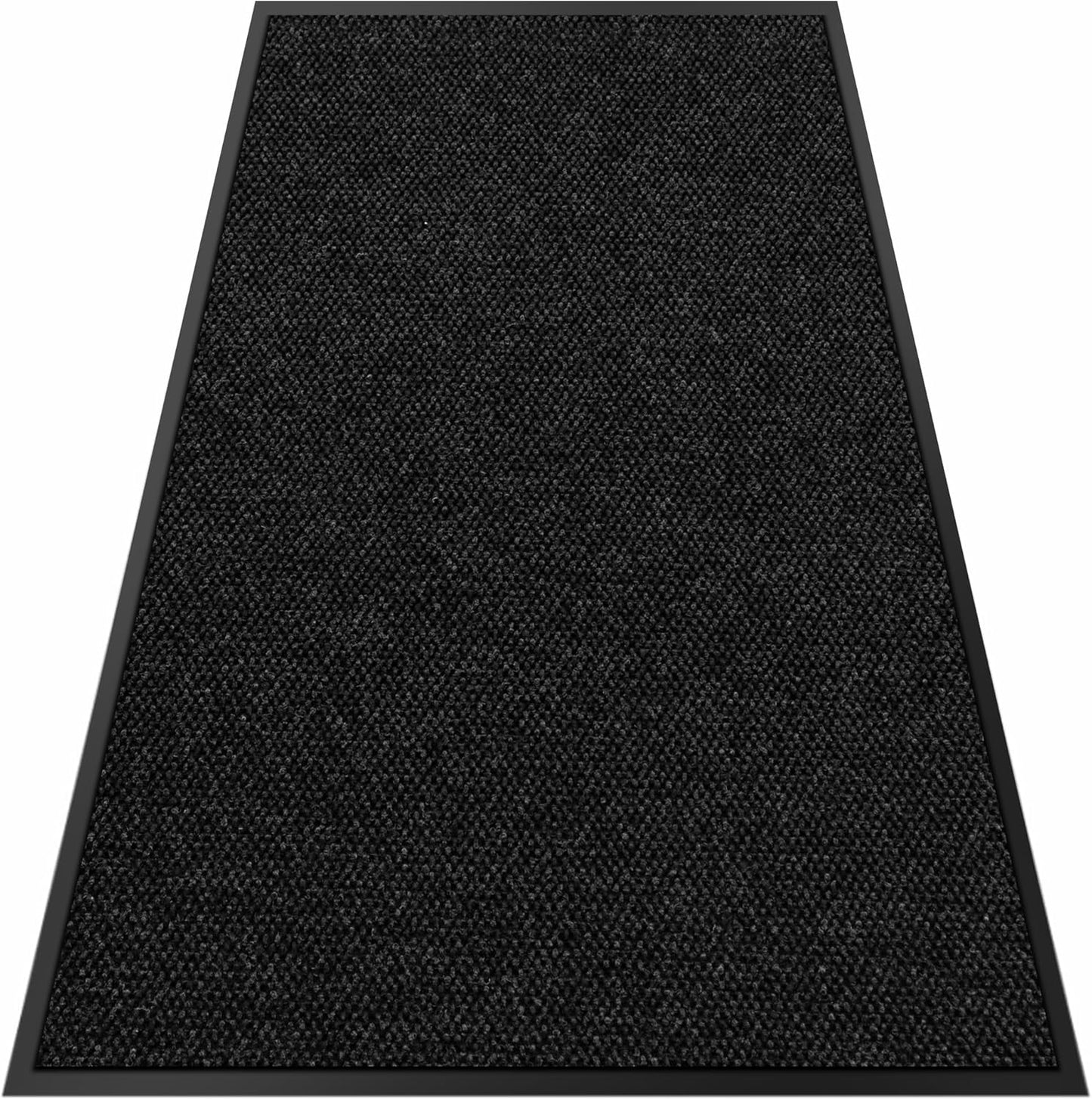 4′ x 38′ Front Door Mat Indoor Outdoor Entrance, Commercial Floor Mat Heavy Duty Dirt Trapper Entryway Doormat, Custom Size Non Slip Rubber Backing Welcome mat, Door Mat for High Traffic Area