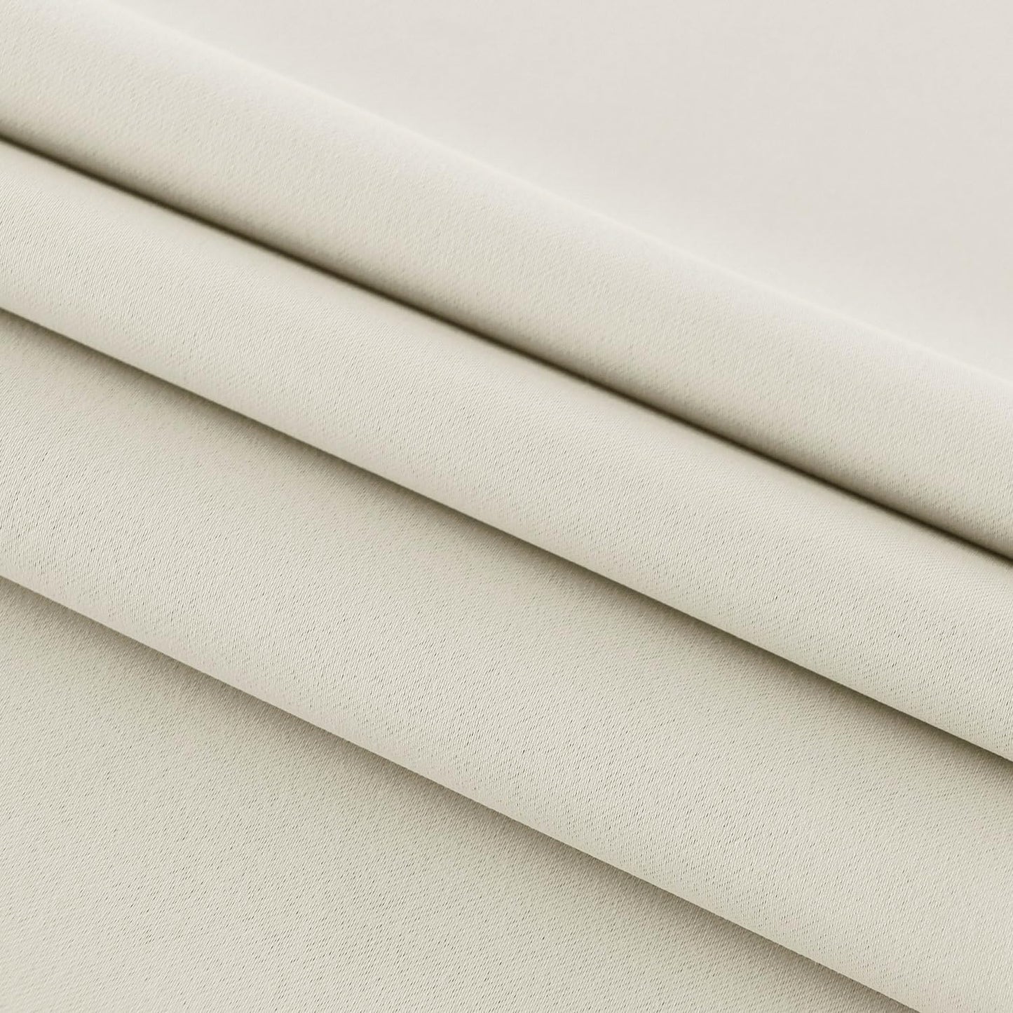 DWCN French Door Curtains – Rod Pocket Thermal Blackout Curtain for Doors with Glass Window, Kitchen and Patio Doors for Privacy, 25 X 80 Inches Long, 1 Curtain Panel with Tieback, Light Beige