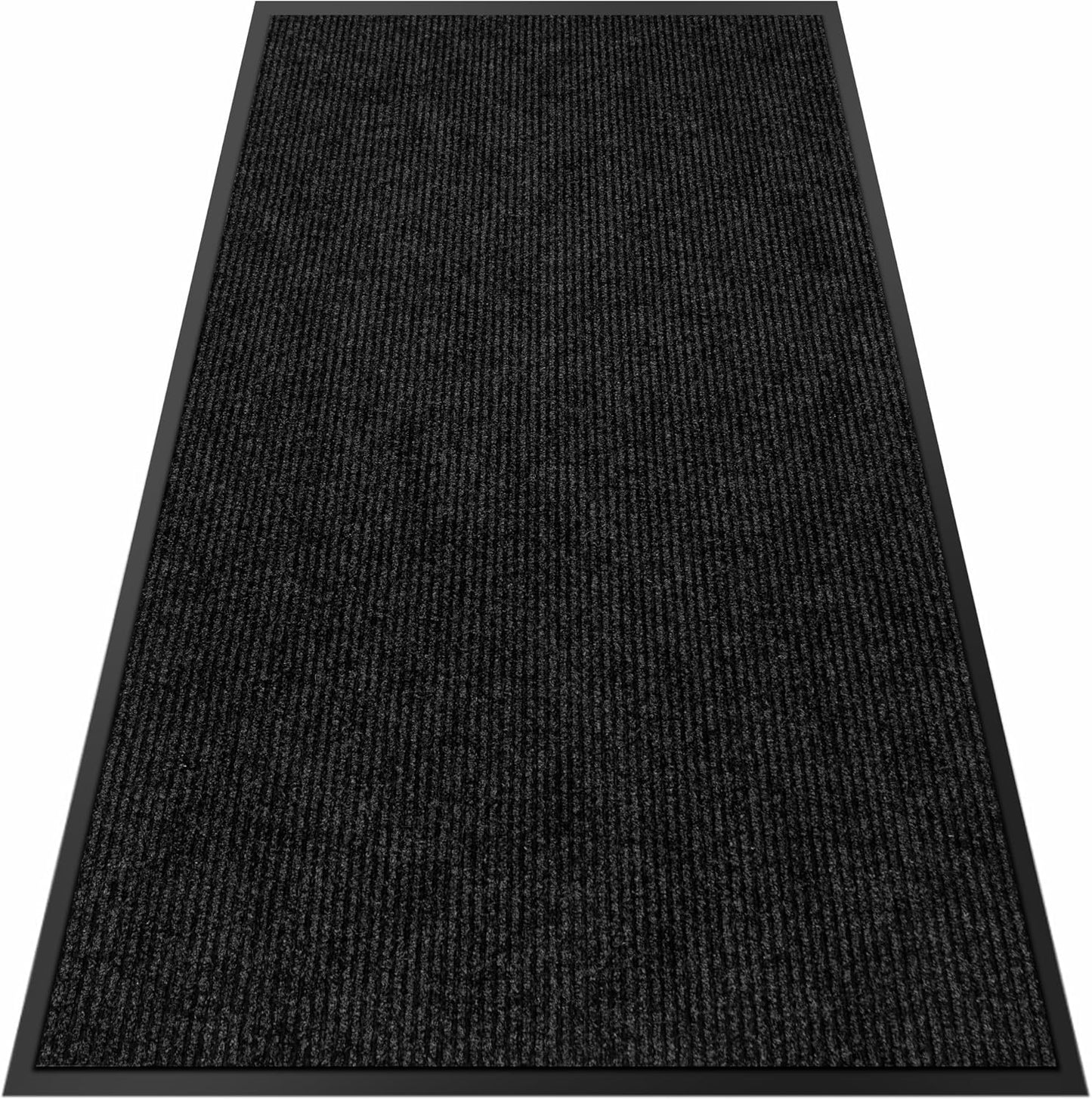4′ x 18′ Front Door Mat Indoor Outdoor Entrance, Commercial Floor Mat Heavy Duty Dirt Trapper Entryway Doormat, Custom Size Non Slip Rubber Backing Welcome mat, Door Mat for High Traffic Area