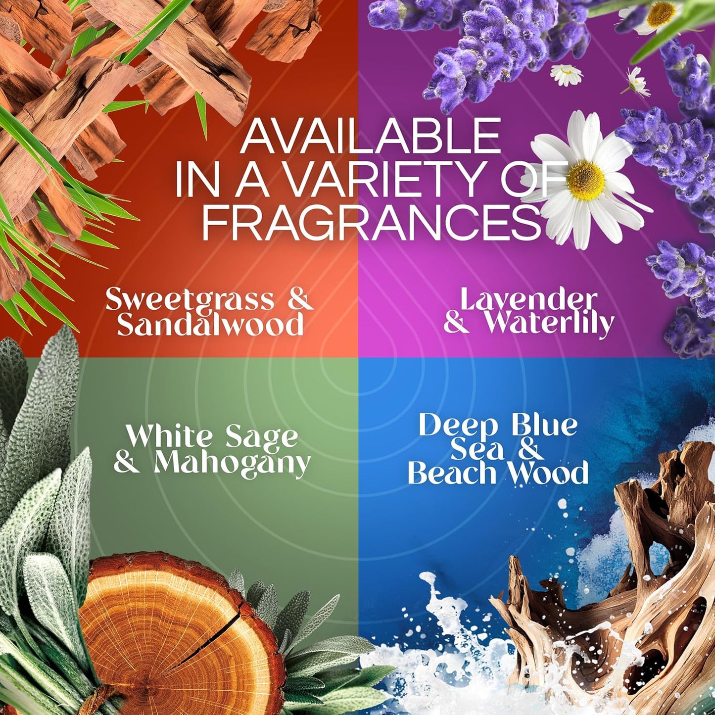 Air Wick Plug In Scented Oil Refills, Eucalyptus + Berries, Air Fresheners for Home Long Lasting, Room Fresheners,Air Freshener Plug In, Essential Oils, Home Essentials for Small&Large Spaces,5 ct